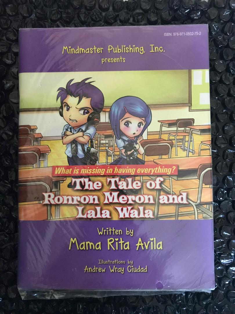 The Tale of Ronron Meron and Lala Wala written by Mama Rita Avila. | Shopee  Philippines