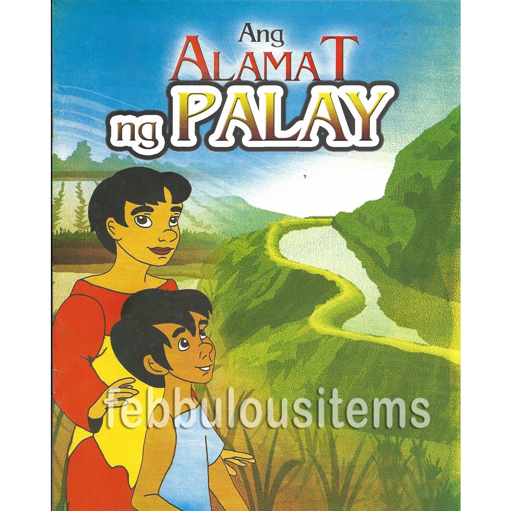 Story Book / Coloring Book Tagalog English (Ang Alamat ng Palay