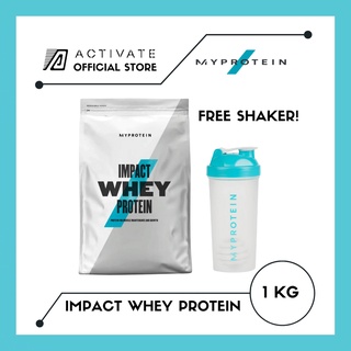 Impact Whey by MyProtein- 1 KG (2.2lbs), 40 servings, 21g of Protein, 103 calories. Muscle gain, hea #1