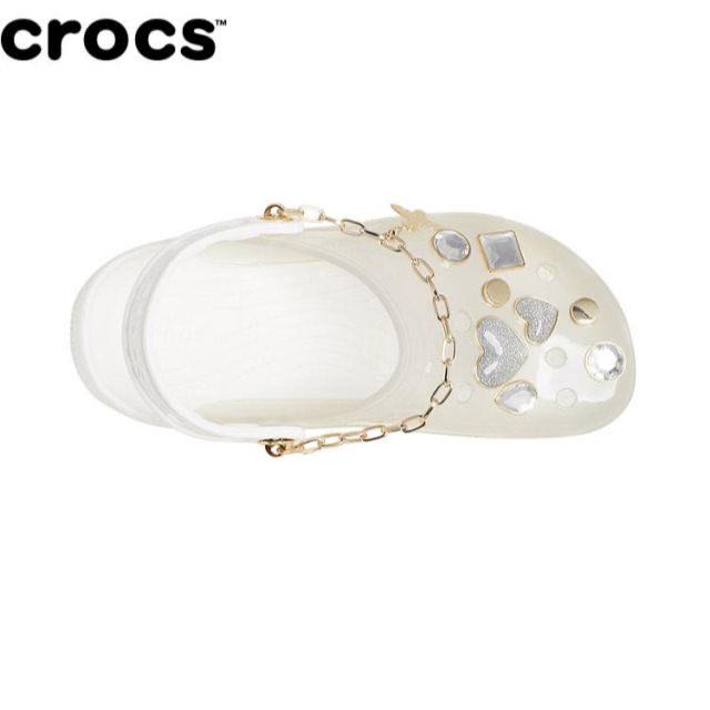 crocs translucent clog