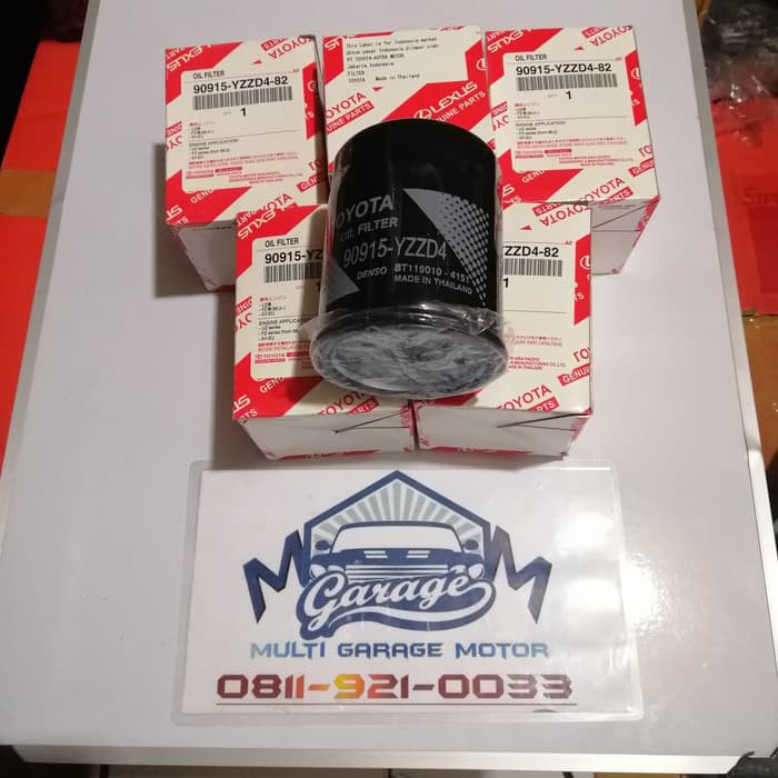 Toyota Harrier 90915yzzd4 Oil Filter Shopee Philippines