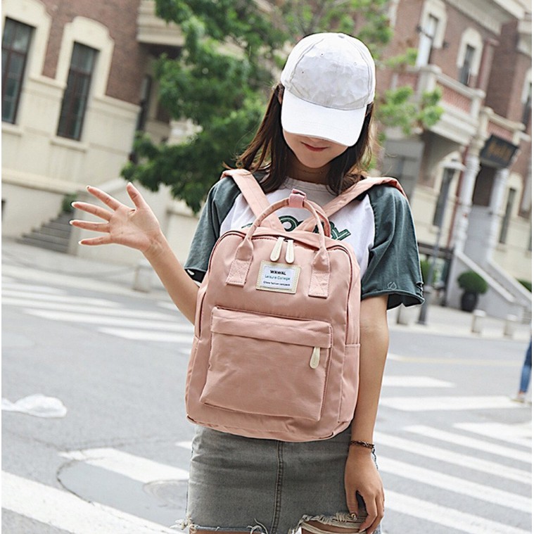 korean canvas backpack