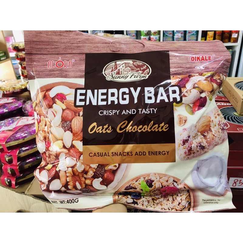 ENERGY BAR crispy and tasty OATS CHOCOLATES FOR ONLY 120 pesos Shopee