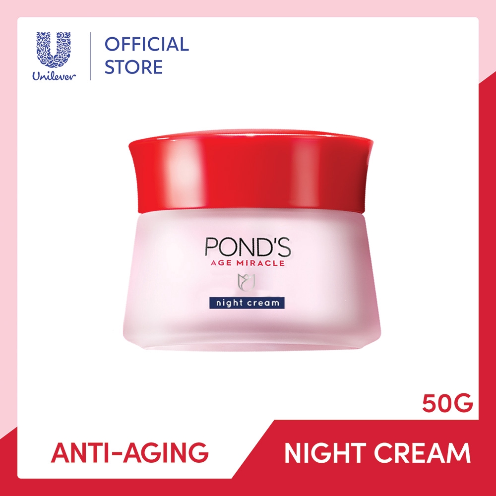 ponds moisturizer night cream