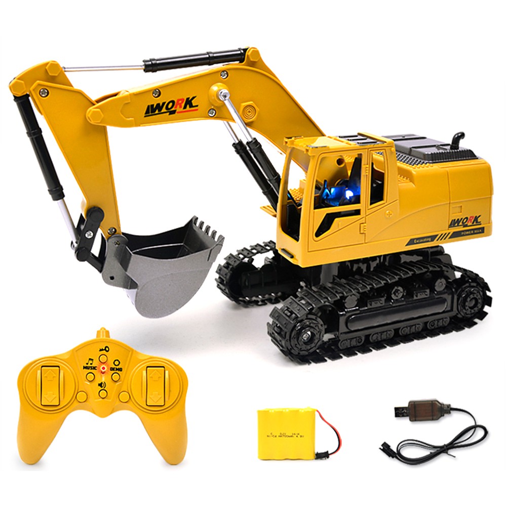 brock remote control excavator