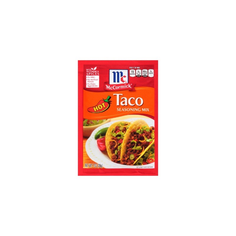 mccormick hot taco seasoning mix Shopee Philippines