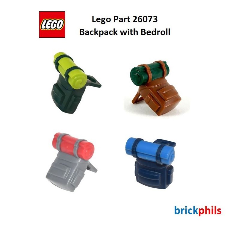 backpack with bedroll