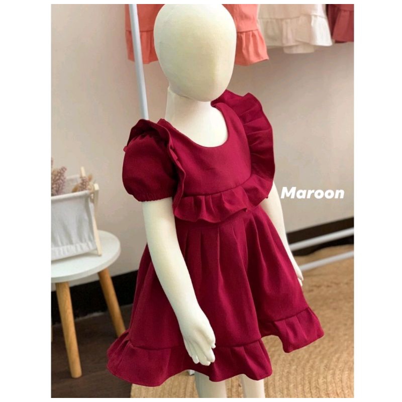 Eula Dress for kids ( 34 years old ) Shopee Philippines