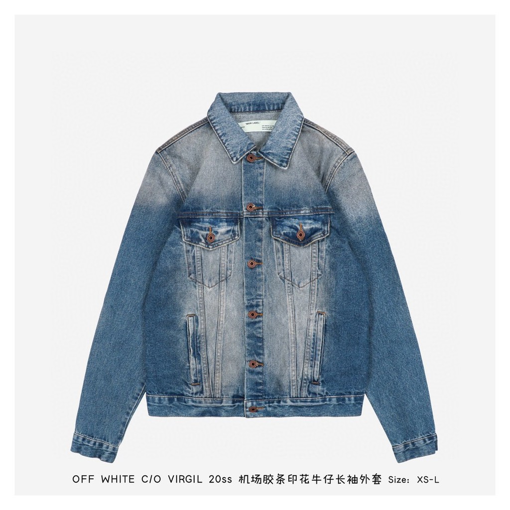 denim jacket printed back