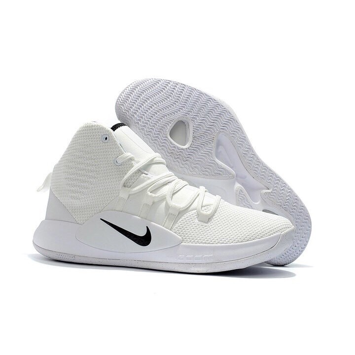 nike white high top basketball shoes