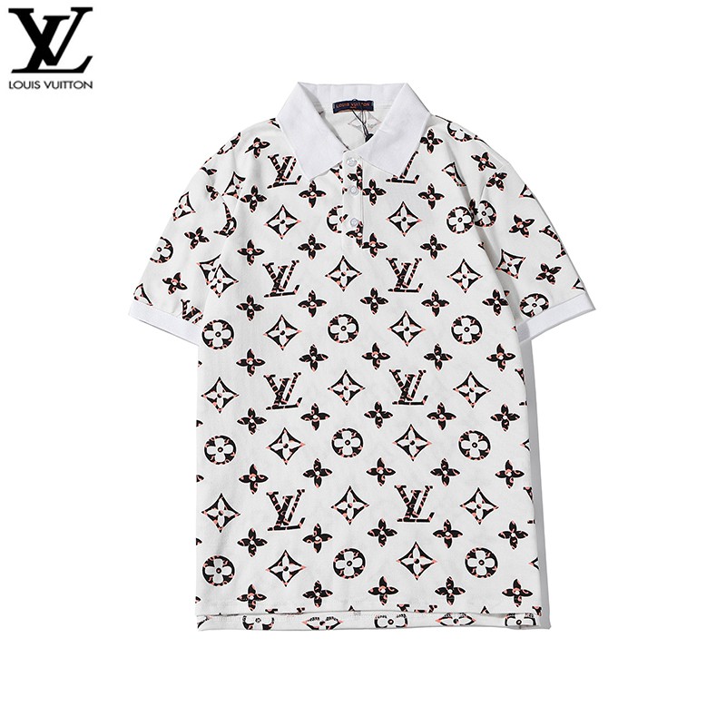 black louis vuitton polo shirt