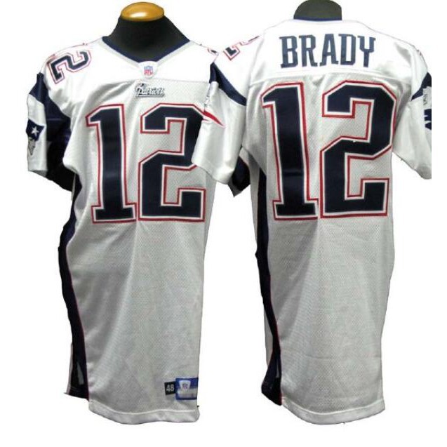 new england patriots game worn jersey