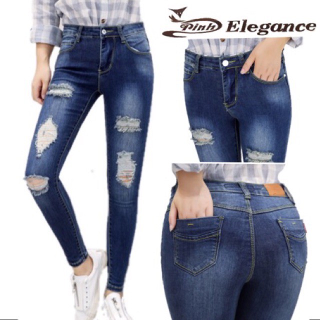 ripped jeans shopee