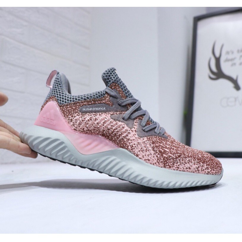 alphabounce adidas pink