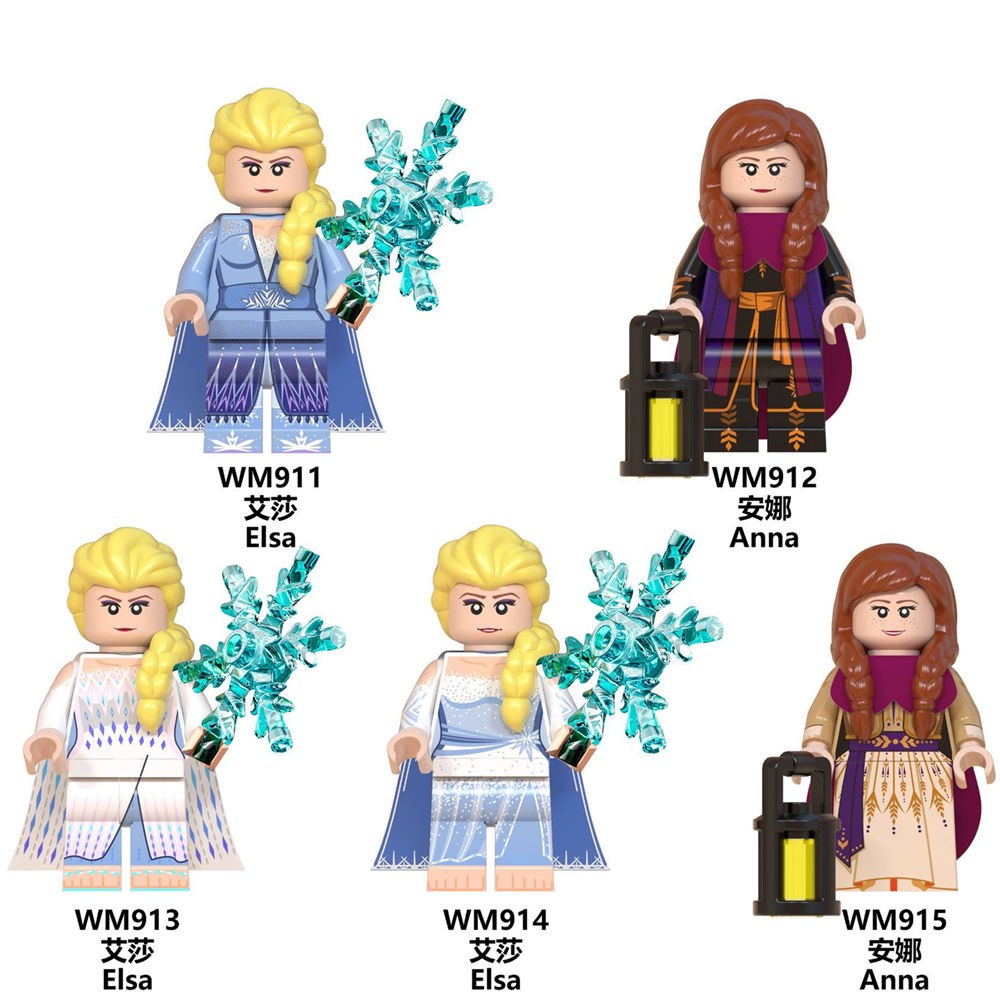 frozen lego characters