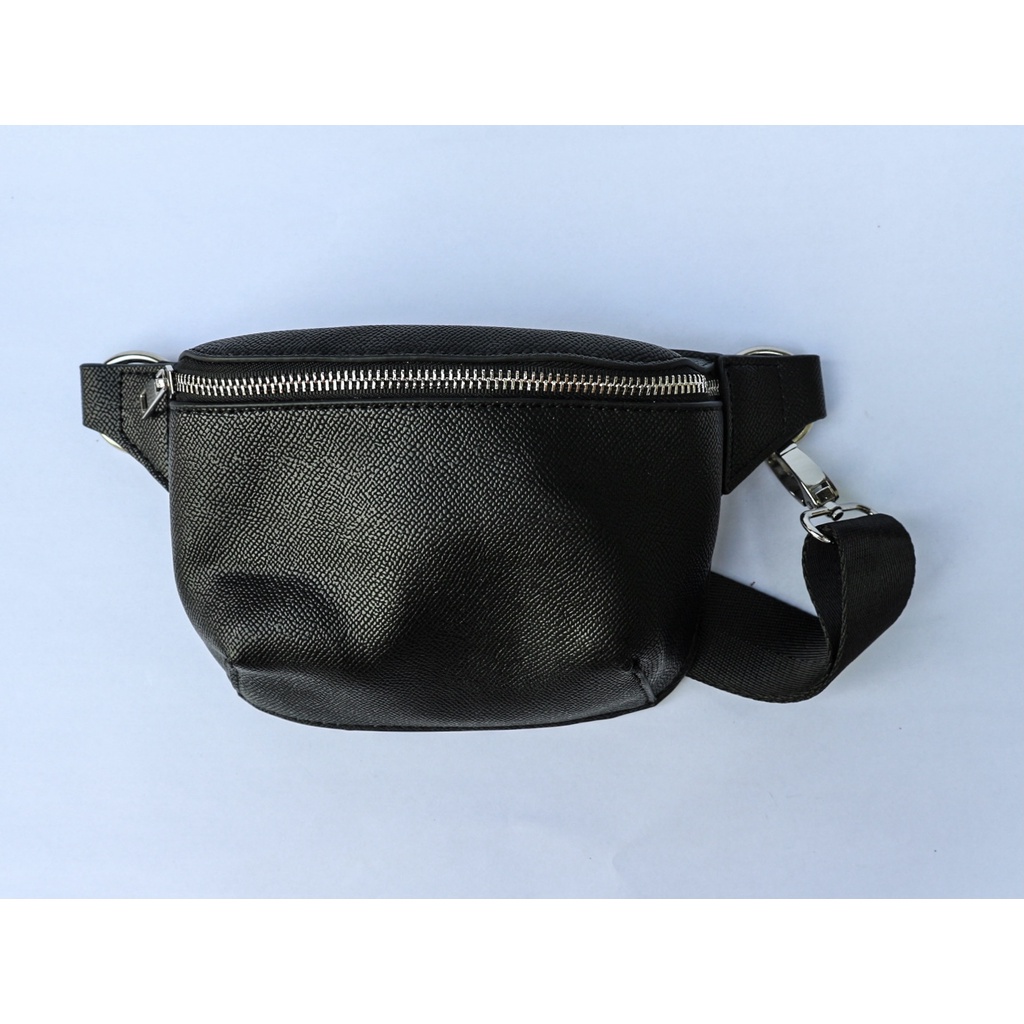 LEFTIES FAUX LEATHER WAIST BAG WITH ADJUSTABLE STRAP | Shopee Philippines