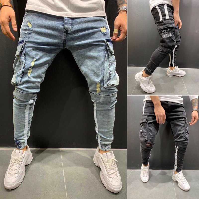 men's skinny fit pants