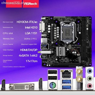 Asrock H310cm Itx Computer Desktop Mini Small Motherboard 8th Generation 9th Cpuh310m 65m 17 17 Shopee Philippines