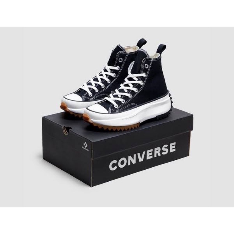 Converse Run Star Hike High cut Platform Sneakers worn by Enhypen Stray