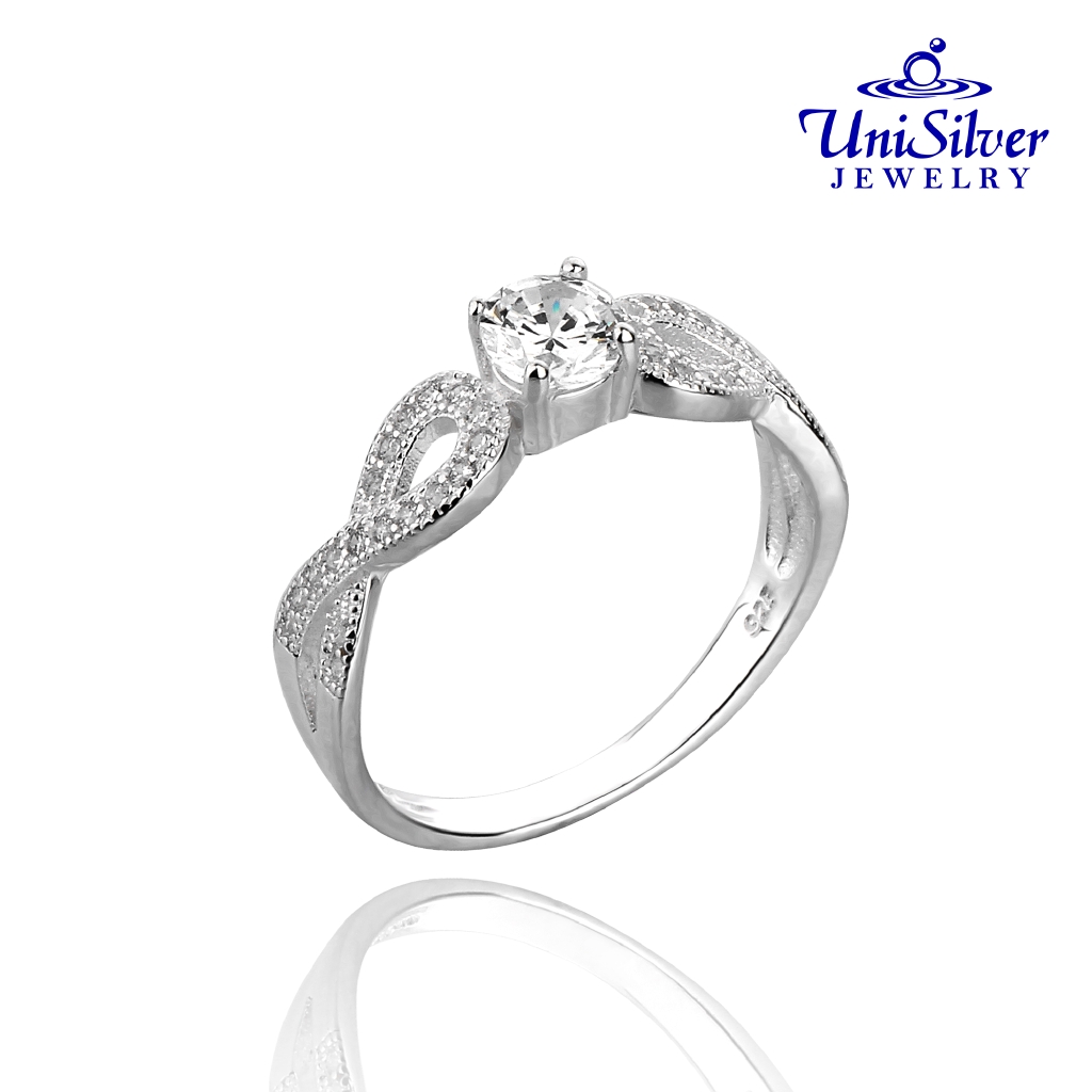 unisilver 925 inifinity ladies ring rs388 1001 shopee philippines