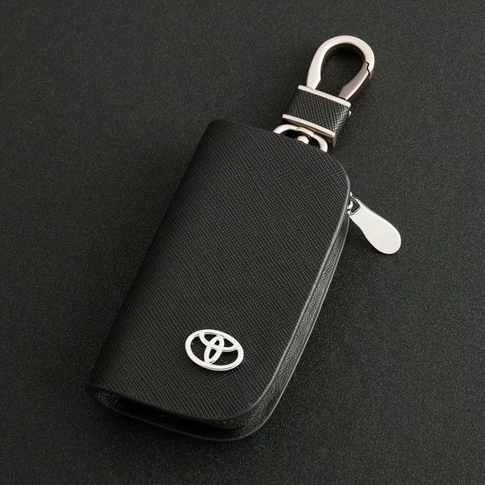 Toyota Key Cover Case keychain Holder Leather Smart Remote case Fob