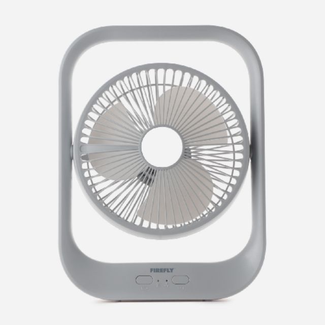 FIREFLY RECHARGEABLE ELECTRIC FAN WITH LIGHT AND POWERBANK Shopee