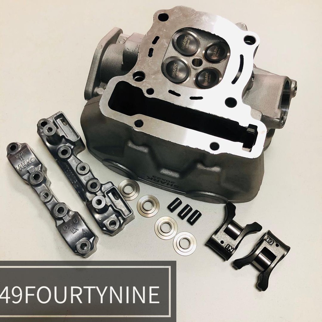 RSX RS150 RACING CYLINDER HEAD SHARK Shopee Philippines