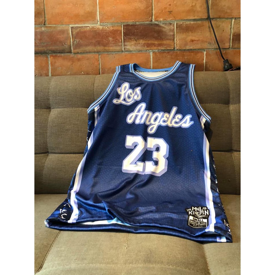 Los Angeles Blue, Lebron James, High Quality Full Sublimation Jersey ...