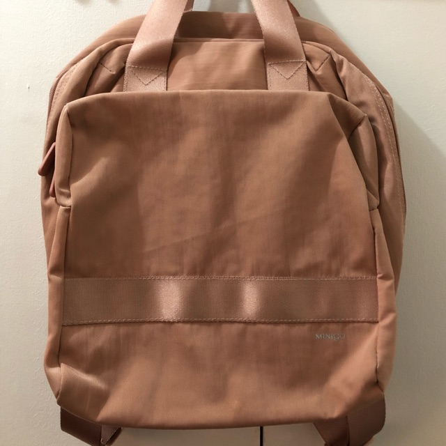 miniso pink backpack