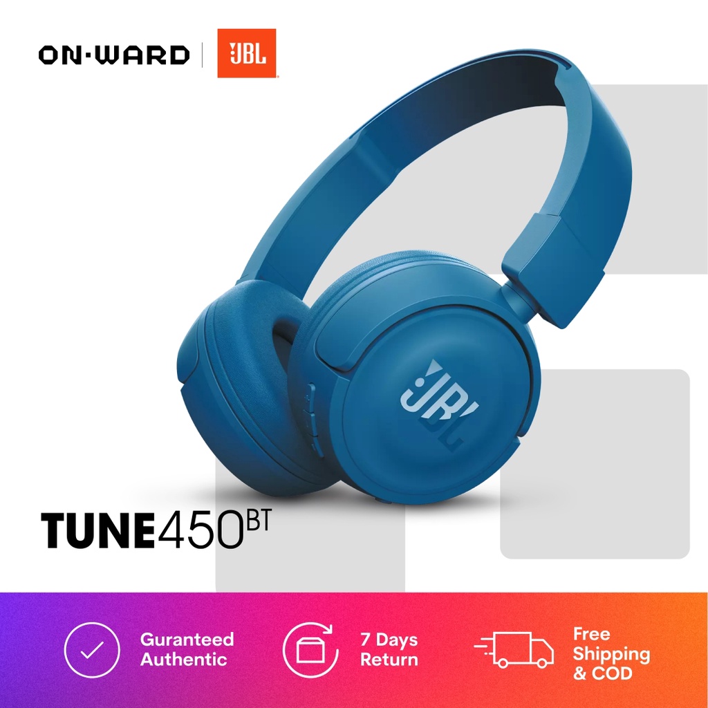 JBL Tune 450BT Wireless on-ear headphones | Shopee Philippines