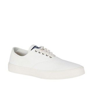 white sperry mens shoes