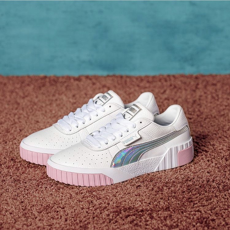 puma platform euphoria white