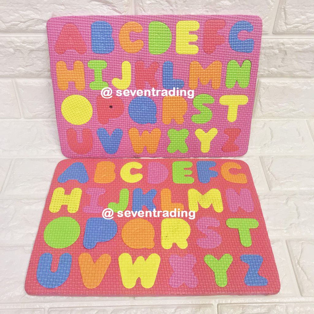 Puzzle Mat Abc 26 Alphabet Letter Shopee Philippines