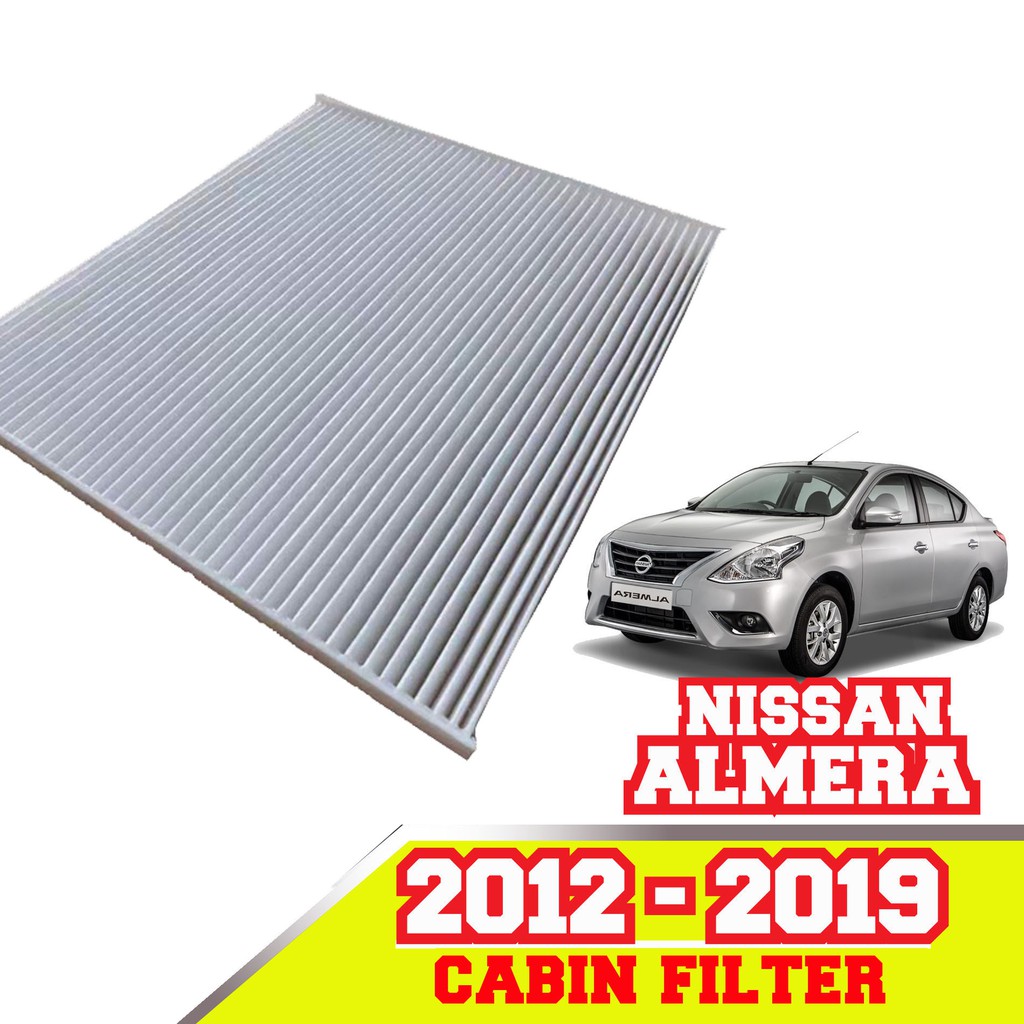 Nissan Almera Cabin Aircon Filter 1.5L / 1.2L Shopee Philippines