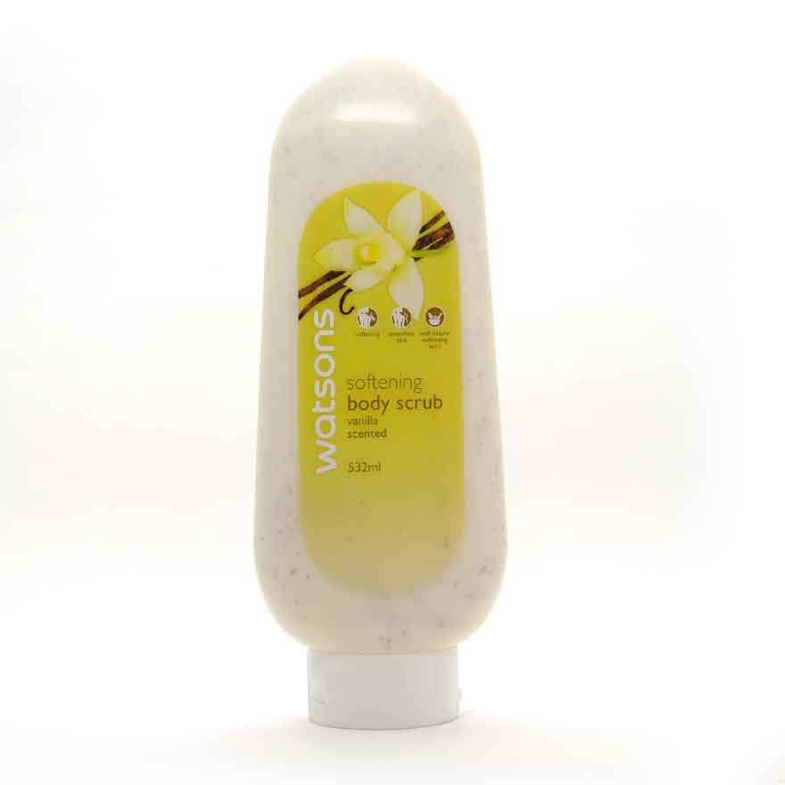 Watsons Body Scrub Cream Vanilla 535ml Shopee Philippines