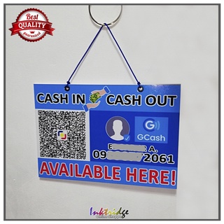 GCASH Signages | Scan to Pay QR Code | Waterproof Print