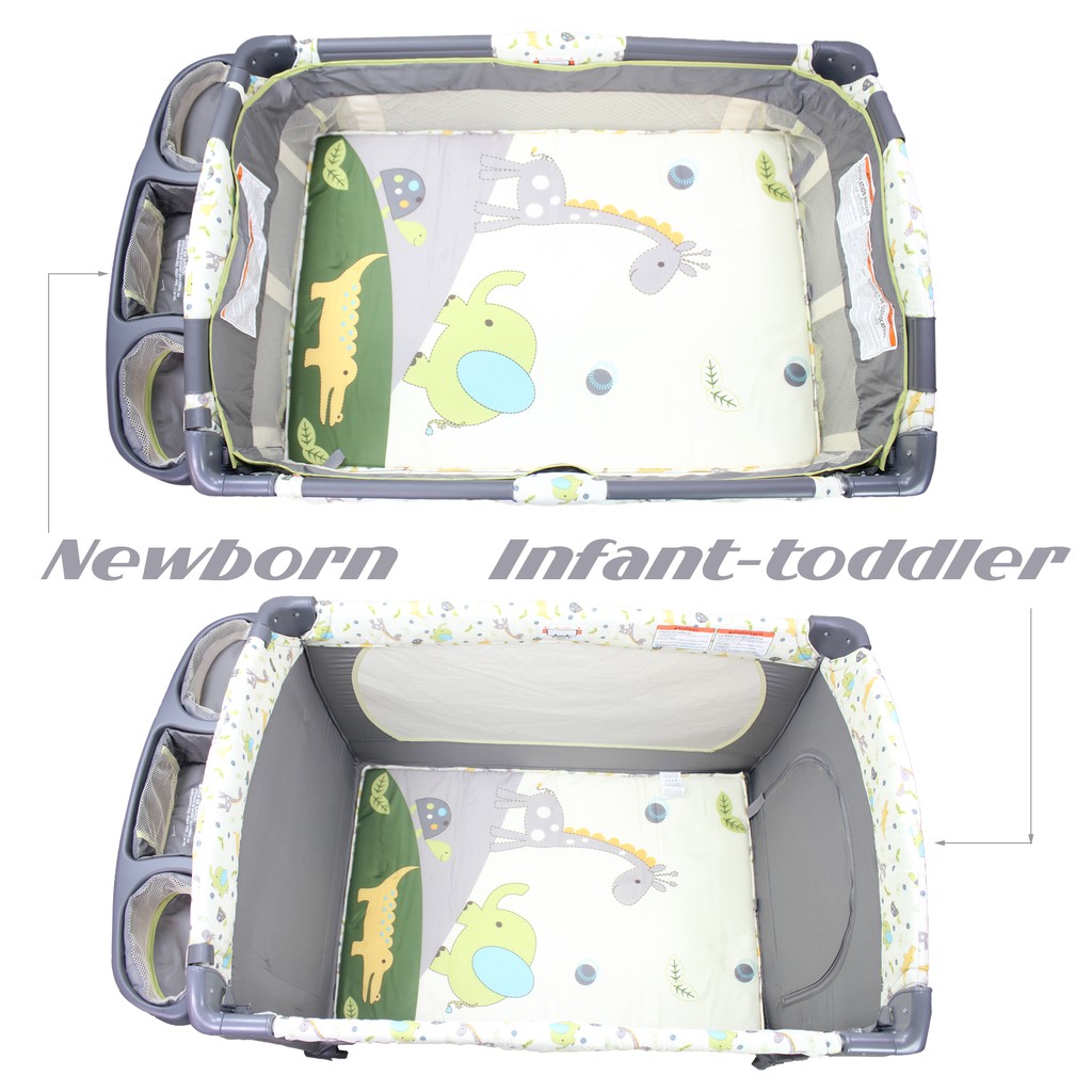 BBA Danilove Newborn Portable Baby Crib Playpen Co-sleeper