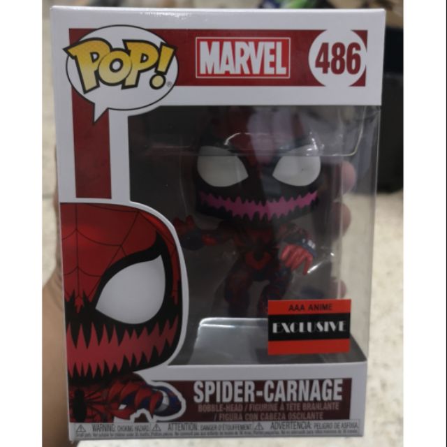 funko pop spider carnage