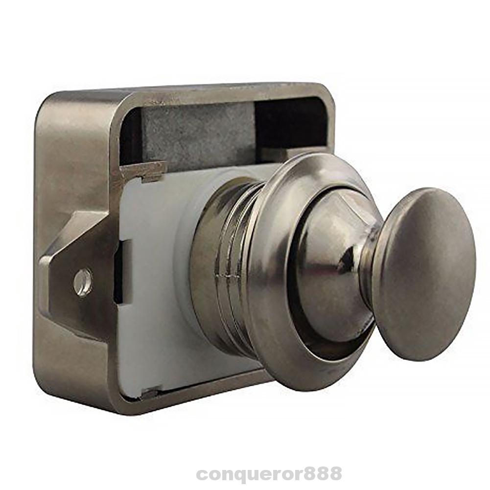 Multiuse Push Button Lock Cupboard Door Knob Motor Boat Cabinet