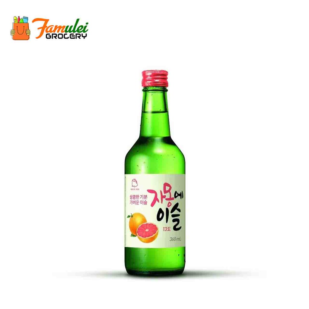 Jinro Chamisul Grapefruit Soju 360ml | Shopee Philippines