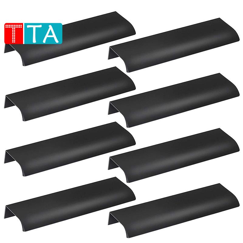 Back Mount Finger Edge Pull,Handle Concealed Tab Pulls Black Shopee