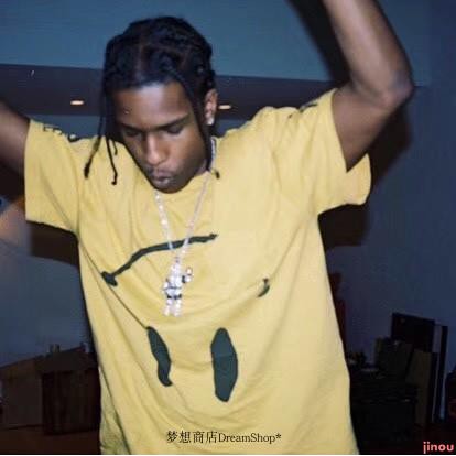 asap rocky yellow shirt