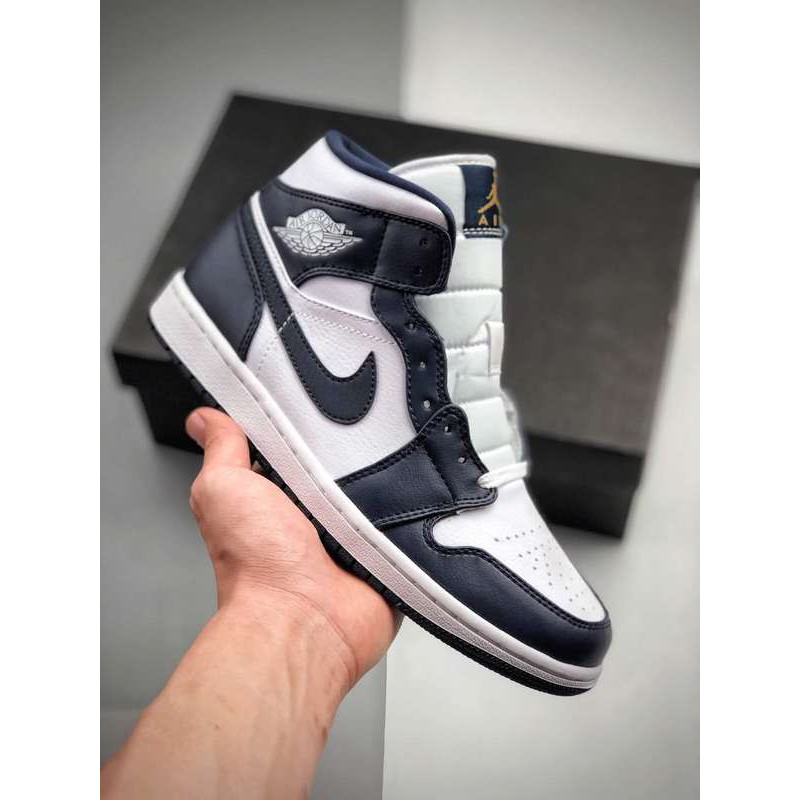 air jordan 1 mid obsidian
