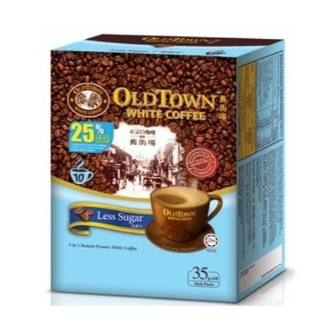 OLD TOWN White Coffee-LESS SUGAR (10pcs per pack) | Shopee Philippines