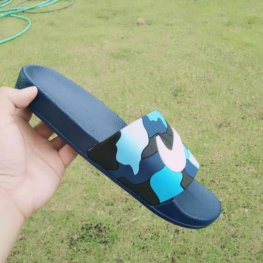 nike slippers camouflage