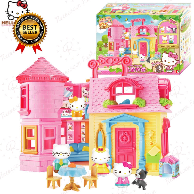 pink kitty house of toys