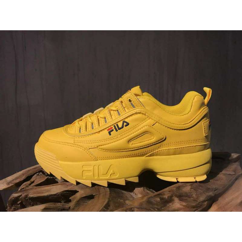 fila yellow shoes womens