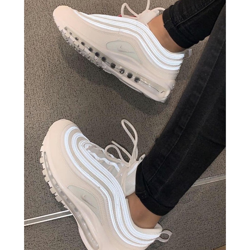 nike air max 97 triple white womens