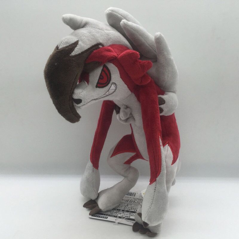 lycanroc midnight form plush