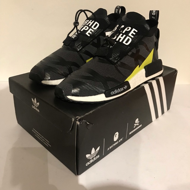 bape x neighborhood x adidas nmd ts1